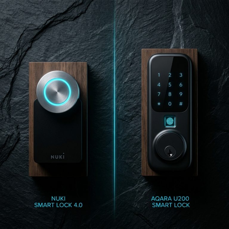 🛡️ Súboj titanov: Nuki Smart Lock 4.0 vs. Aqara U200 – Ktorý zámok je lepší pre váš byt?